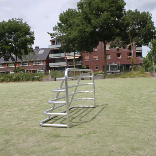 Voetbaldoeltjes Tube aluminium (1.5 x 0.75 m) 42 Aluminium trainingsdoel 150 x 75 cm voor voetbaltraining